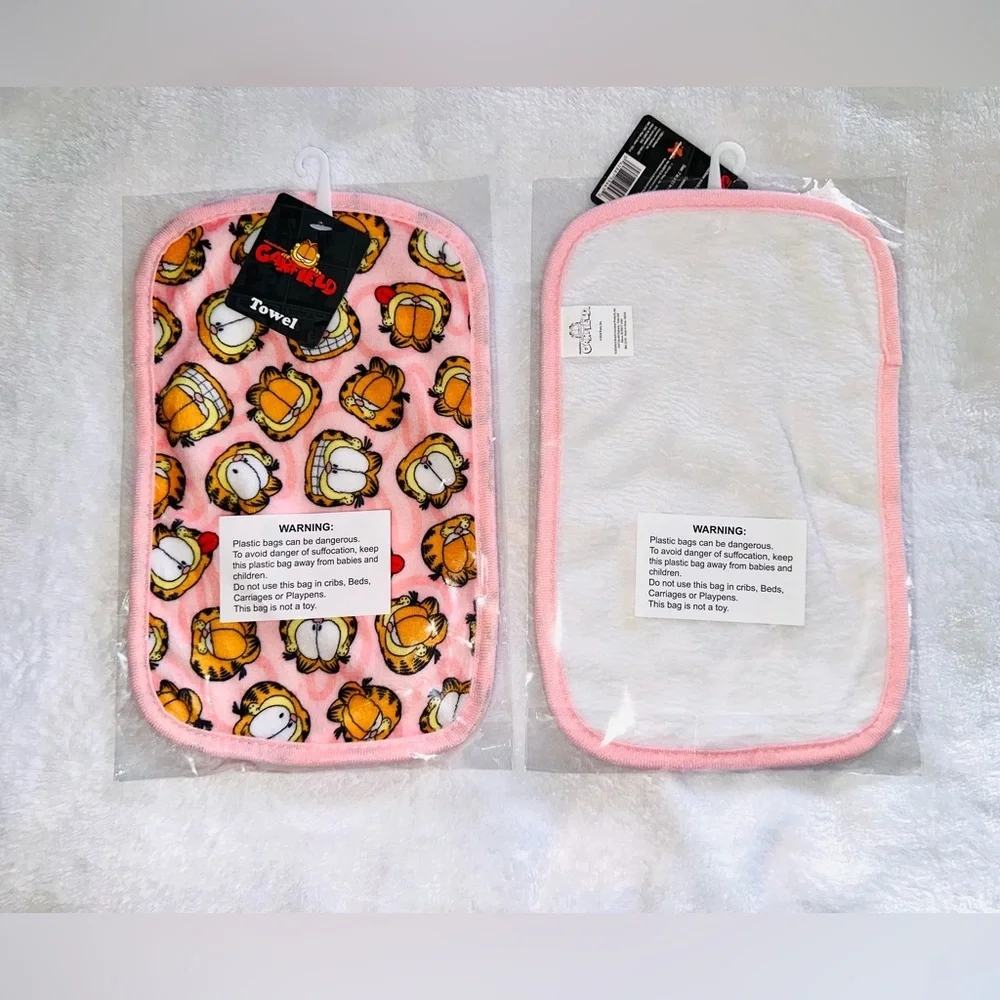 New Cute Garfield towel set